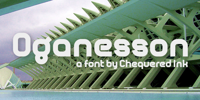 Oganesson Font poster