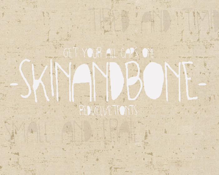 SKINANDBONE Font