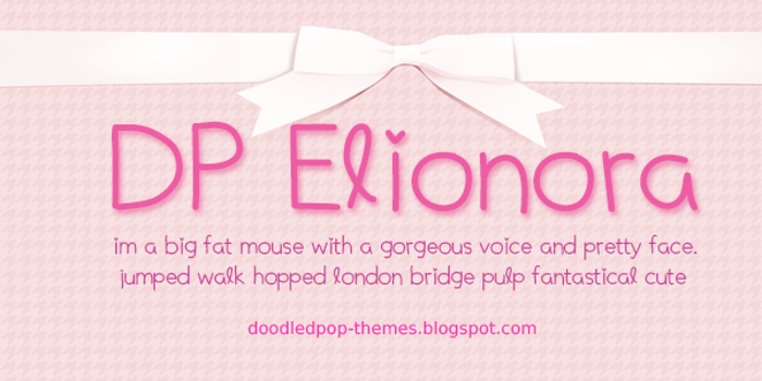 DPElionora Font poster