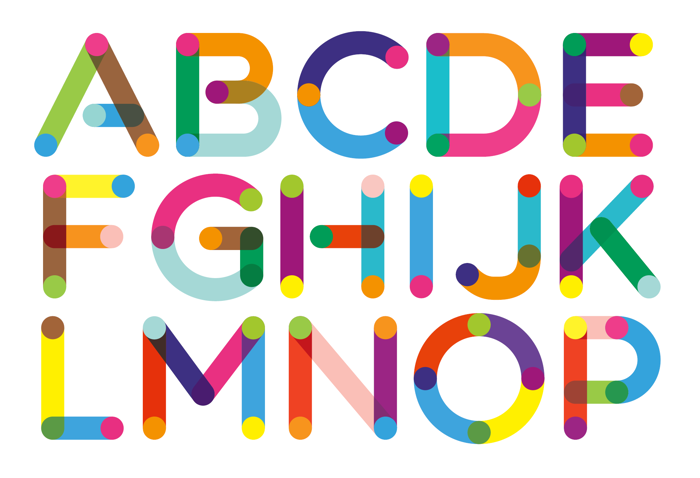 ColorTube Font poster
