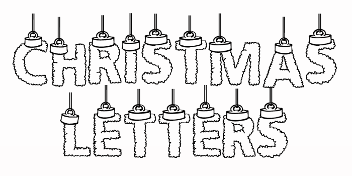 CF Chritsmas Letters Font