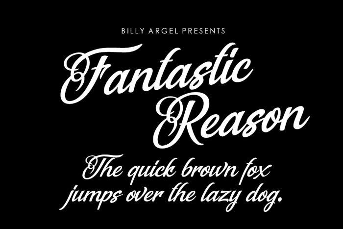 Fantastic Reason Font