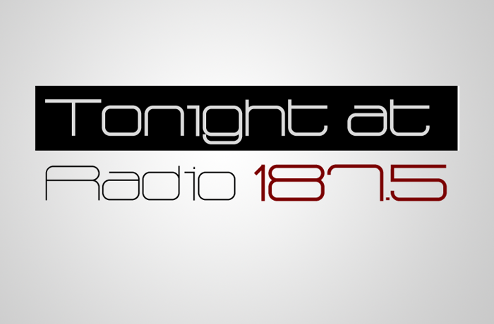Radio 187.5 Font poster
