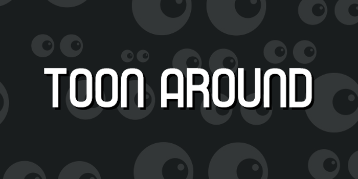 Toon Around Font poster