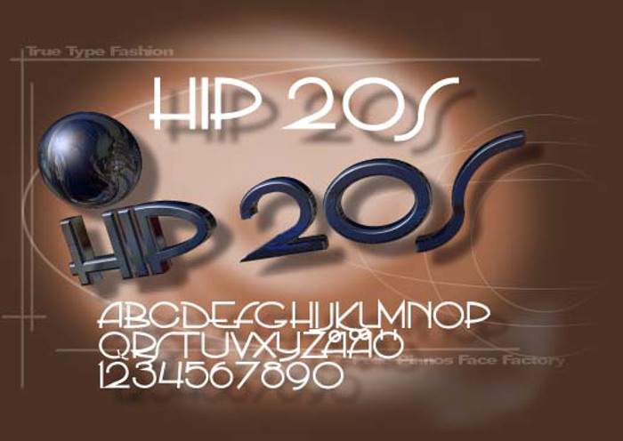 PP Hip20s Font poster