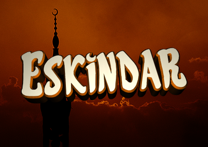 Eskindar Font poster