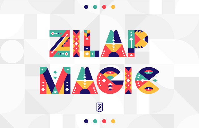 Zilap Magic Font poster