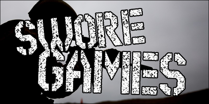 Swore Games Font poster