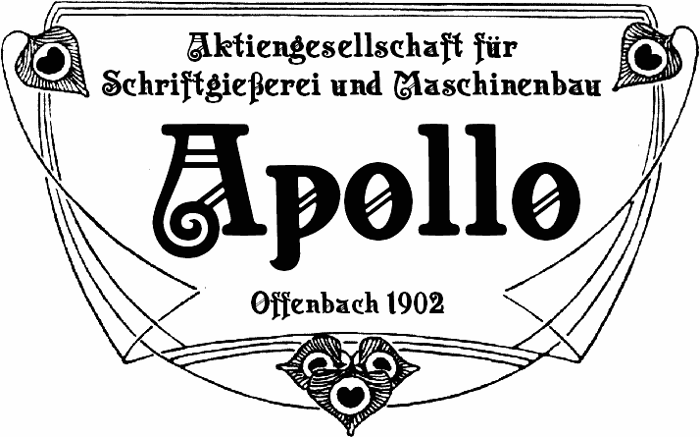 Apollo ASM Font poster