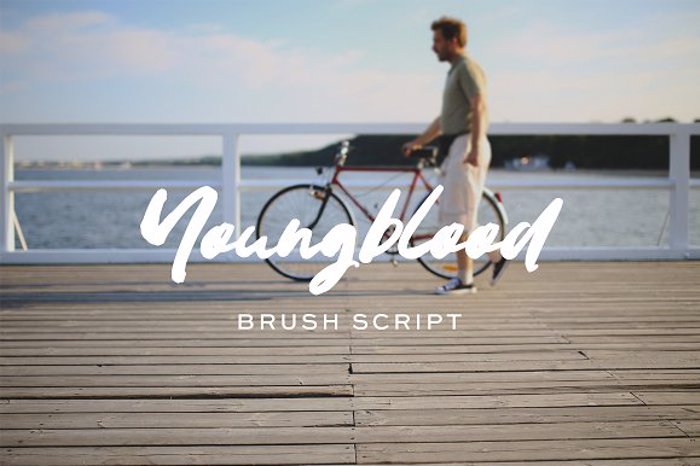 Youngblood Font poster