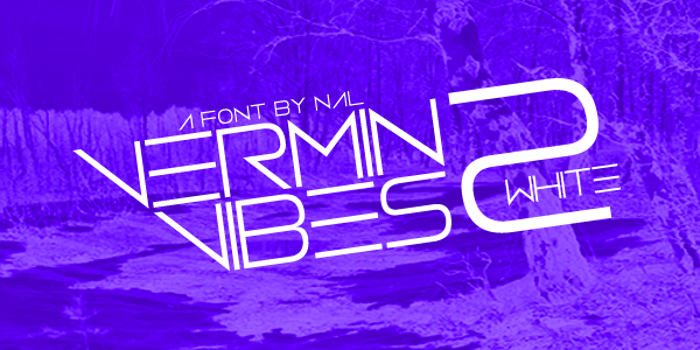 Vermin Vibes 2 White Font