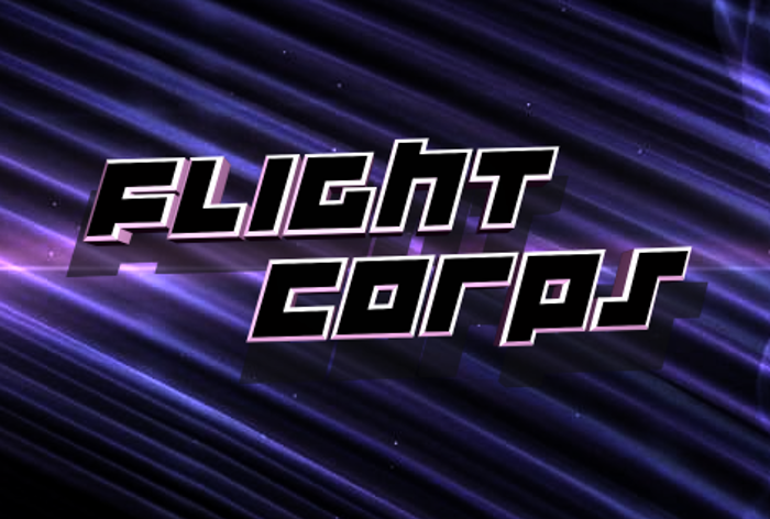 Flight Corps Font poster