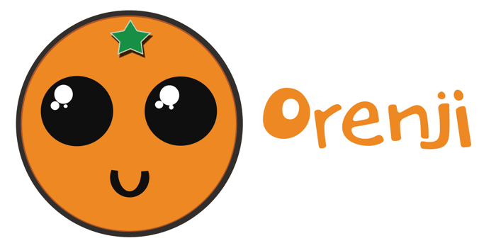 DK Orenji Font poster