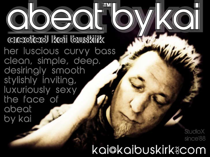 abeatbyKai Font poster