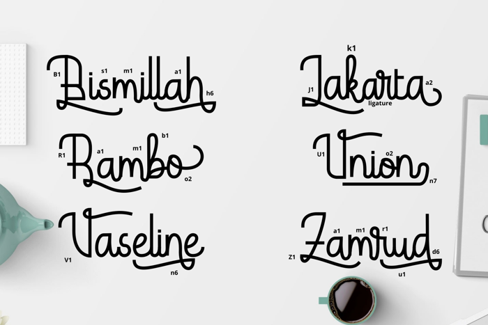 Hardolyn Font poster