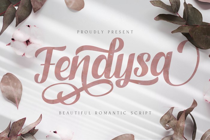 Fendysa Font poster