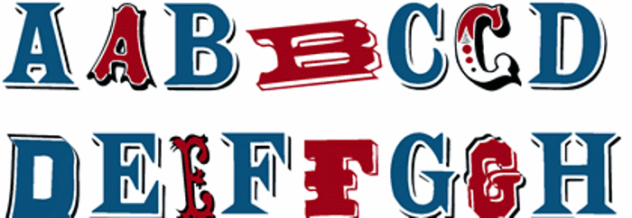 WoodTypesMK Font poster