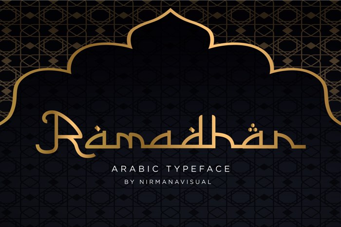 Ramadhan Font poster