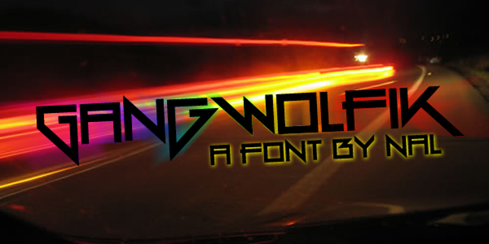 Gang Wolfik Font