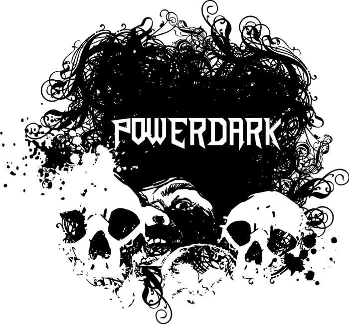 PowerDark Font poster
