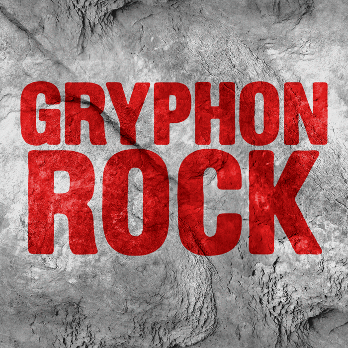 Gryphon Rock Font poster
