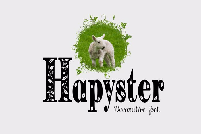 Hapyster Font