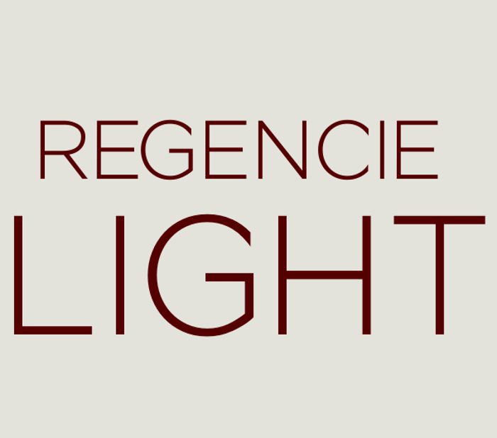Regencie Font poster