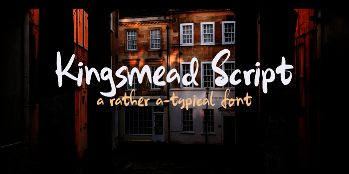 Kingsmead Script DEMO Font poster