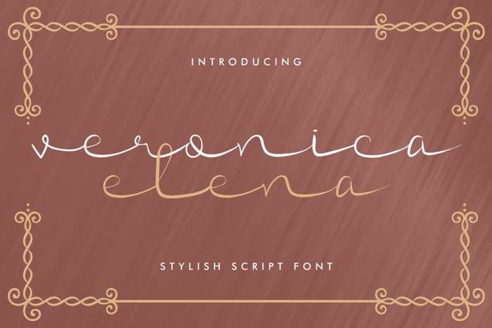 Veronica Elena Font poster