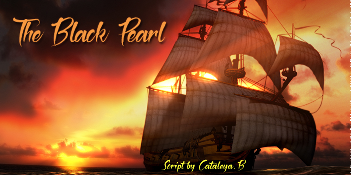 The Black Pearl Font poster