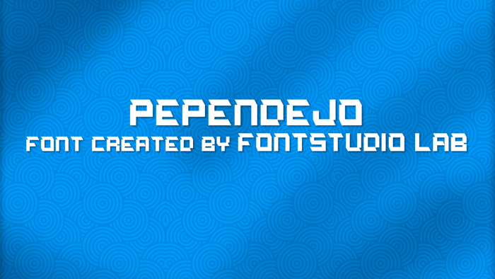 PePendejo Font poster