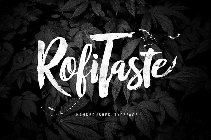 RofiTaste Font poster