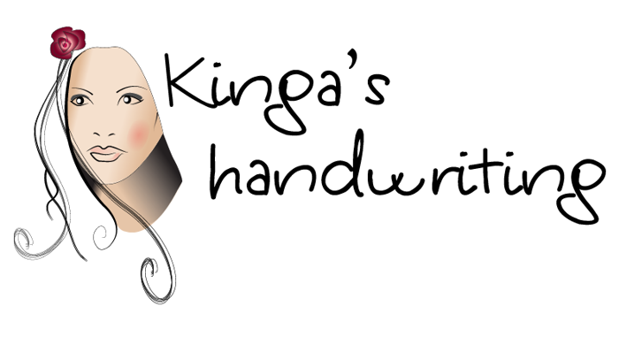 Kinga's Handwriting Font poster