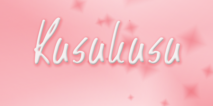 DK Kusukusu Font poster