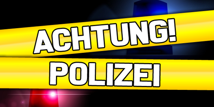 Achtung! Polizei Font poster