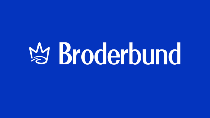 Blue Crown Font poster