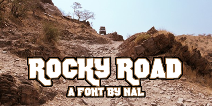 Rocky Road Font