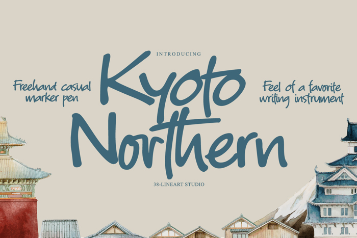Kyoto Northern Font