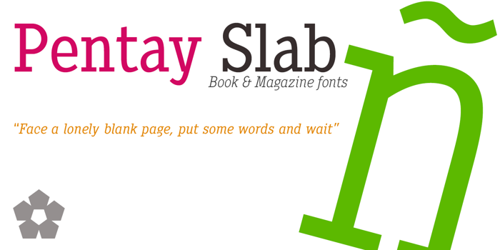 Pentay Book Font poster