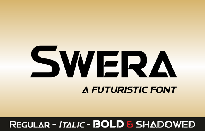 Swera Demo Font poster