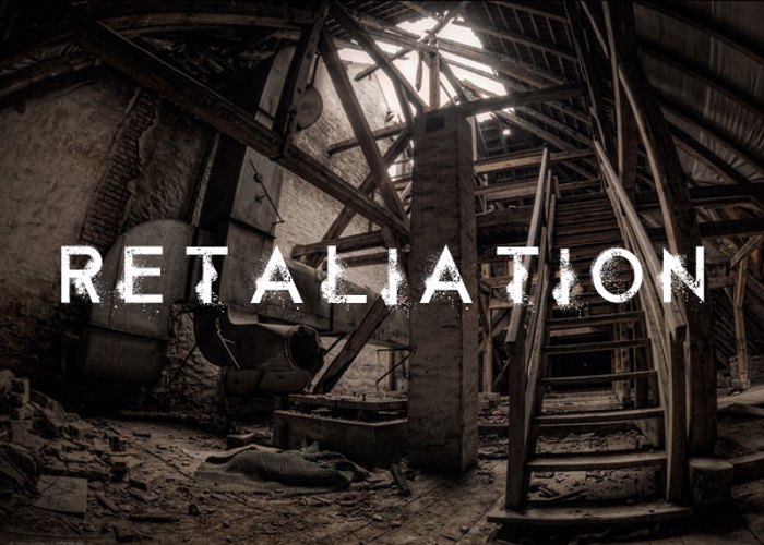 Retaliation Font poster
