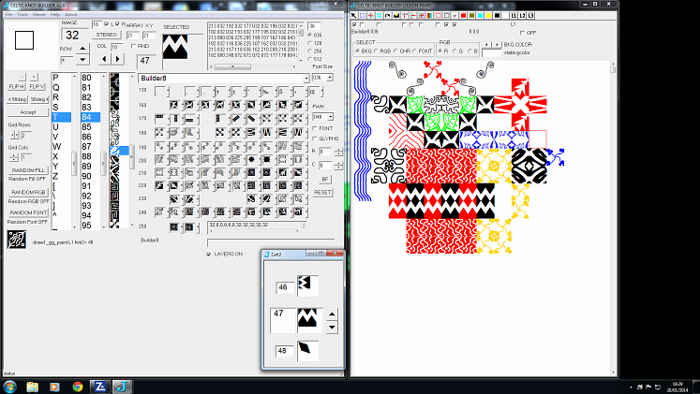 Builder8 Font poster