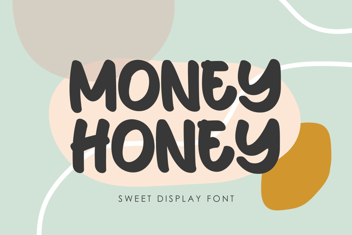 Money Honey Font poster