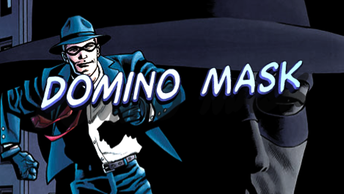Domino Mask Font poster