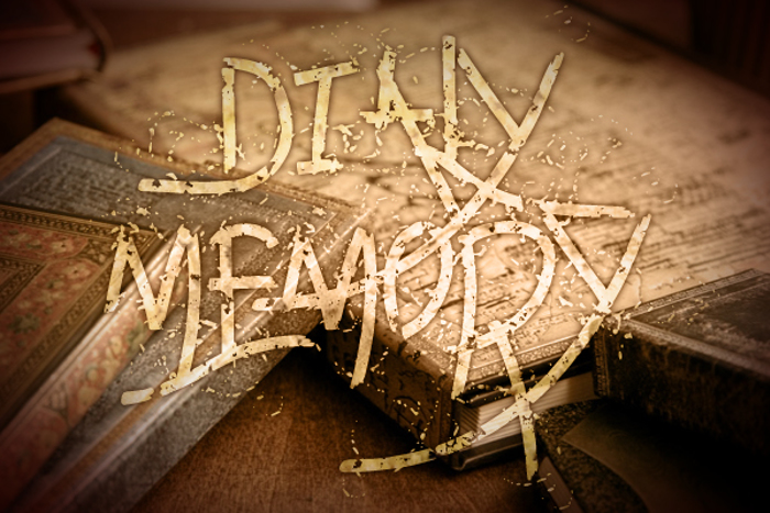 Daily memory Font poster