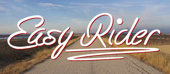 Easy Rider Font poster