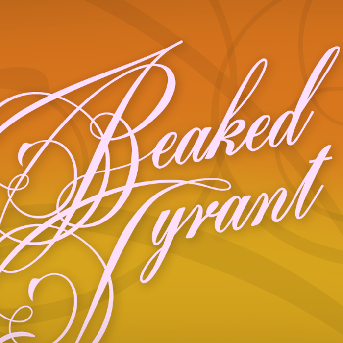 Beaked Tyrant Font poster
