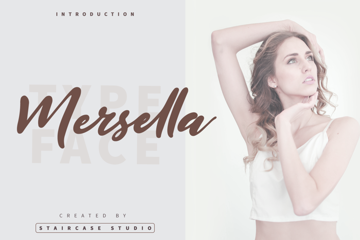 Mersella Font poster