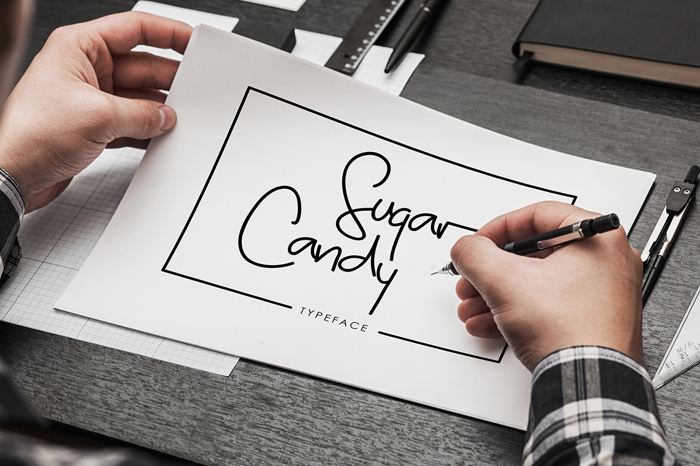 Sugar Candy Font poster
