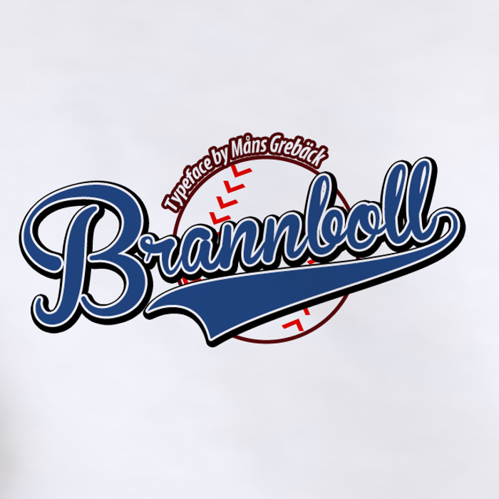Brannboll Font poster